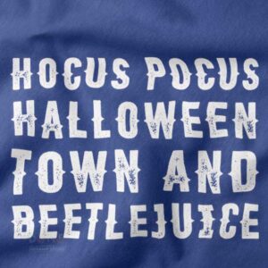 hocus pocus halloweentown graphic t-shirt