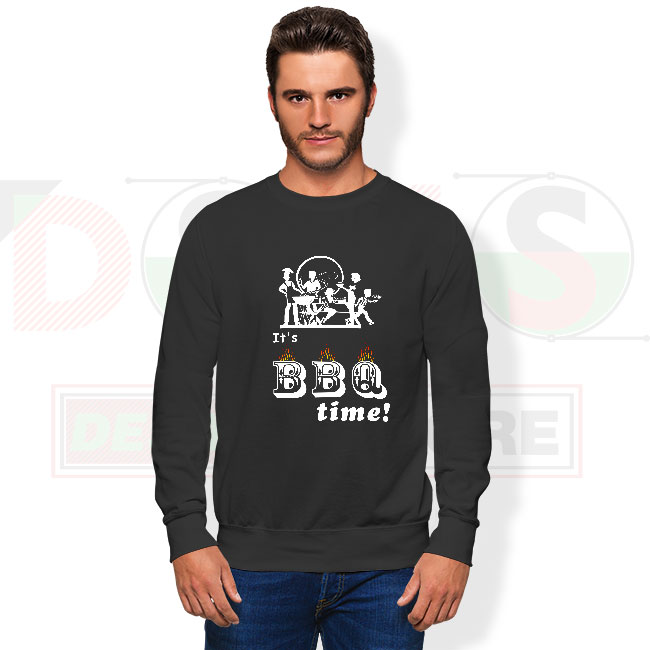 Barbecue Party Time Sweatshirt – Cozy Food Lover Style