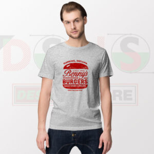 Benny’s Burgers Hawkins T-Shirt – Stranger Things Retro Tee