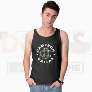 Cameron Dallas Army Logo Tank Top – Fan Merch Streetwear