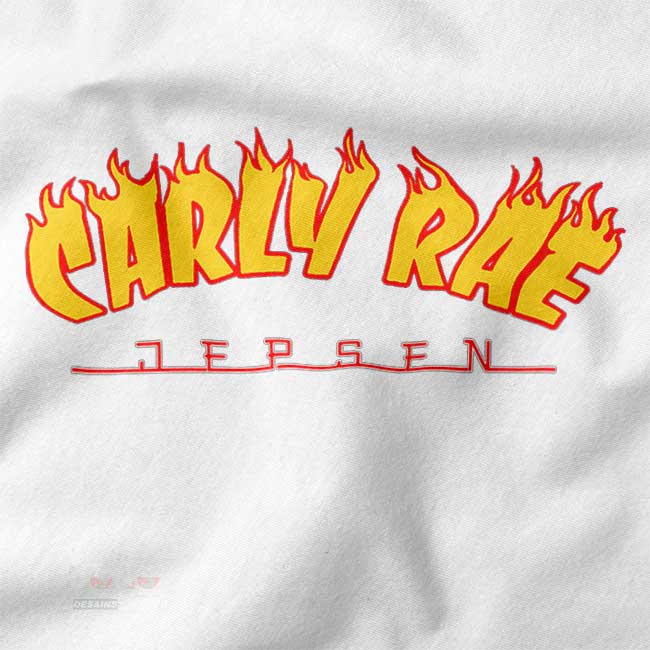 Carly Rae thrasher style parody sweatshirt streetwear