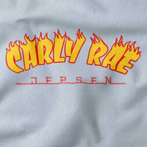 Carly Rae thrasher style parody t-shirt streetwear