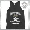 Cheap Graphic Tank Top Stranger Things Hawkins AV Club