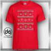 Cheap Graphic Tee Shirts 8-bit Christmas Pokemon Tshirt on Sale
