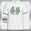 Cheap Graphic Tee Shirts Avocado Merry Christmas