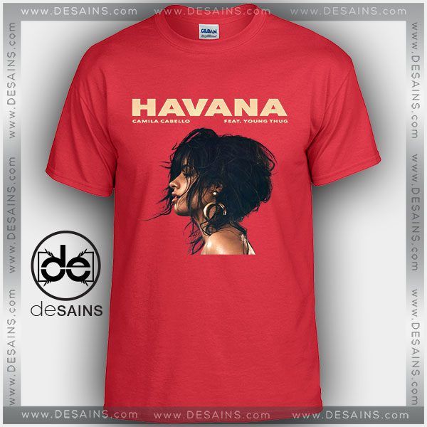 Cheap Graphic Tee Shirts Camila Cabello Havana Tshirt on Sale