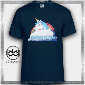 Cheap Graphic Tee Shirts Central Intelligence Unicorn Always be you