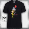 Cheap Graphic Tee Shirts IT Movie and Rick Morty Tshirt Funny