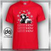 Cheap Graphic Tee Shirts Let it Snow Game of Thrones