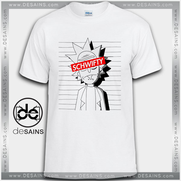 Cheap Graphic Tee Shirts Rick and Morty Schwifty Obey Tshirt Funny