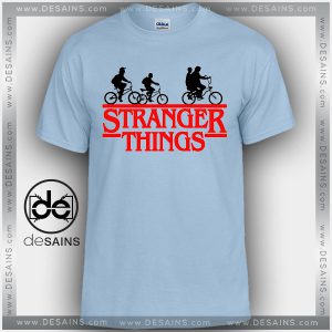 Cheap Graphic Tee Shirts Stranger Things Bikes Tshirt on Sale