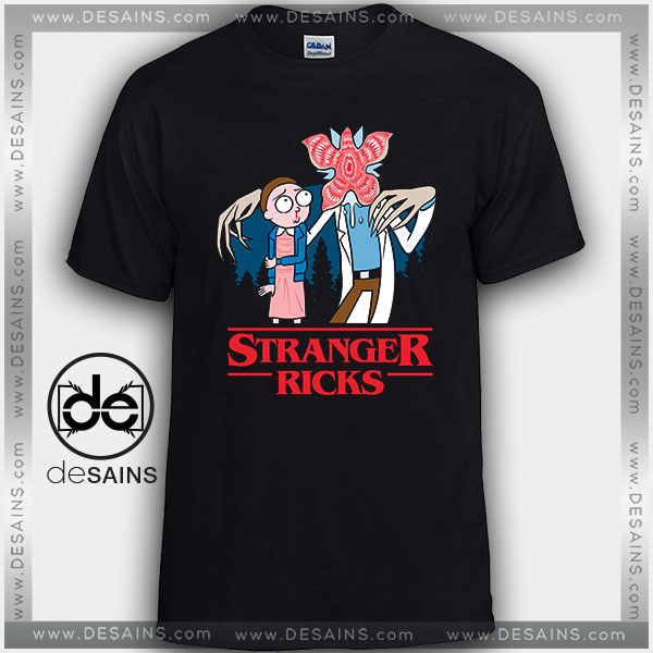 Cheap Graphic Tee Shirts Stranger Things Rick And Morty Tshirt Sale