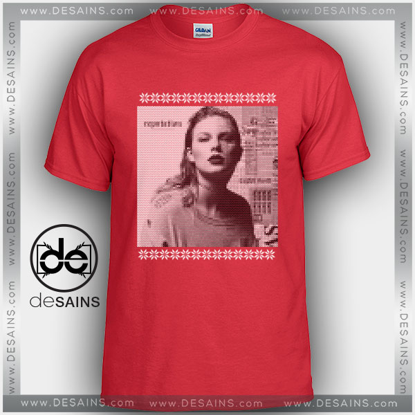 Cheap Graphic Tee Shirts Taylor Swift Reputation Christmas Tshirt