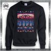 Cheap Graphic Ugly Christmas Sweatshirt Stranger Things Poster