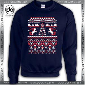 Cheap Ugly Graphic Sweatshirt Ugly Pokemon Christmas On Sale