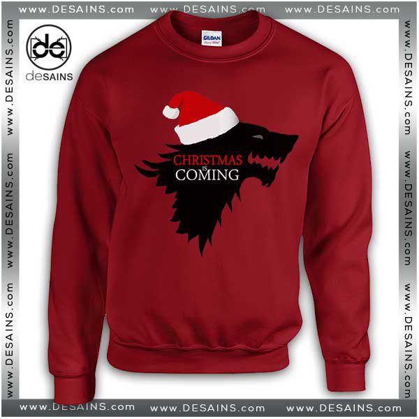 Cheap Ugly Sweatshirt Christmas is Coming Game of Thrones