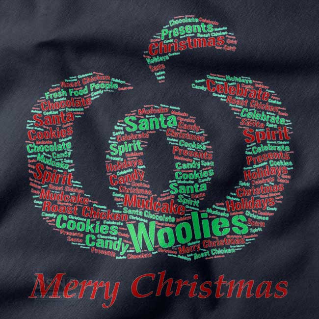 Cute Woolies Christmas hoodie festive streetwear