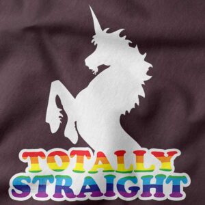 Funny unicorn rainbow pop culture tee