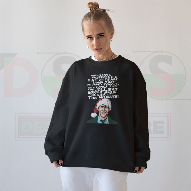 Griswold Alternative Christmas Ugly Sweatshirt – Holiday Chaos Style