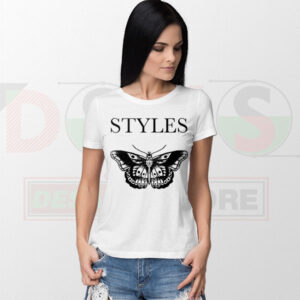 Harry Styles Butterfly Tattoo T-Shirt – Pop Icon Aesthetic