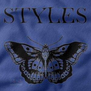 Harry Styles butterfly tattoo inspired graphic tank top