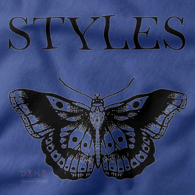 Harry Styles butterfly tattoo inspired graphic tank top