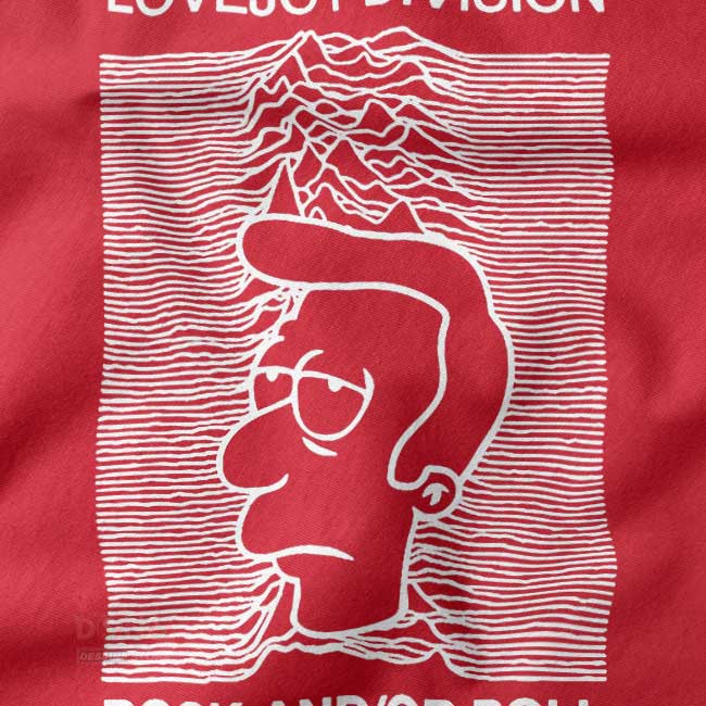Love Joy Division Funny Graphic T-Shirt