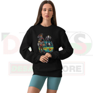 Massacre Machine Horror Sweatshirt – Dark Halloween Streetwear