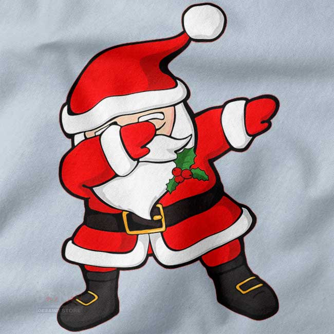 Meme style Santa dab dance holiday sweatshirt