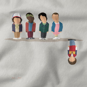 Playful Stranger Things Upside Down streetwear tank