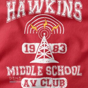 Red Sweatshirt Netflix Stranger Things Hawkins