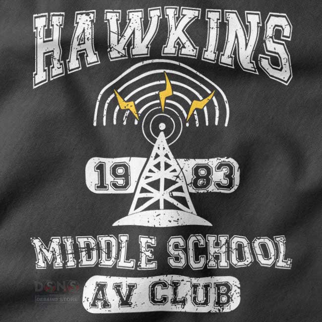Retro Hawkins AV Club pop culture tank top
