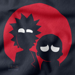 Rick and Morty cartoon graphic tee pop culture streetwear