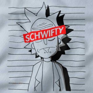 Rick and Morty cartoon streetwear graphic tee