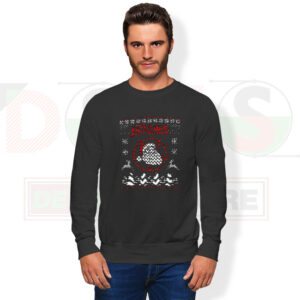 Sleigher Santa Claus Ugly Christmas Sweatshirt