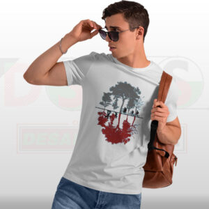Stranger Things Looking for the Upside Down T-Shirt – Retro Graphic