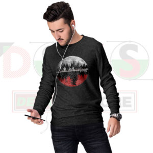 Stranger Things Moon Upside Down Sweatshirt – Netflix Series Graphic