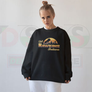 Stranger Things Visit Hawkins Indiana Sweatshirt – Retro Netflix Style