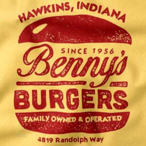Stranger Things inspired diner aesthetic tee