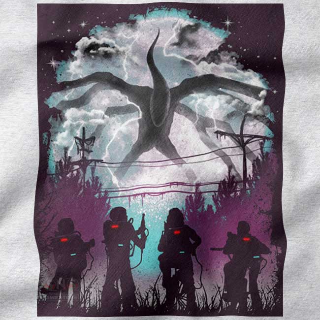 Stranger Things monster aesthetic streetwear tee