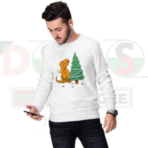 The Struggle T-Rex Hates Christmas Ugly Sweatshirt