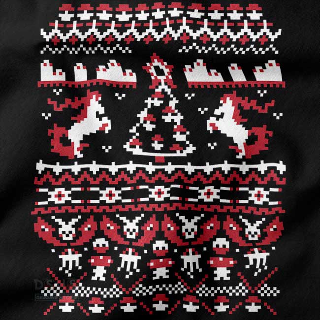 Ugly Pokémon Christmas sweatshirt with festive gaming design