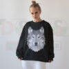 Wild Wolf Polygon Art Sweatshirt – Alpha Pack Vibes