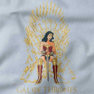 Wonder Woman Game of Thrones funny pop culture t-shirt