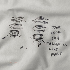 sarcastic eyes graphic streetwear tee
