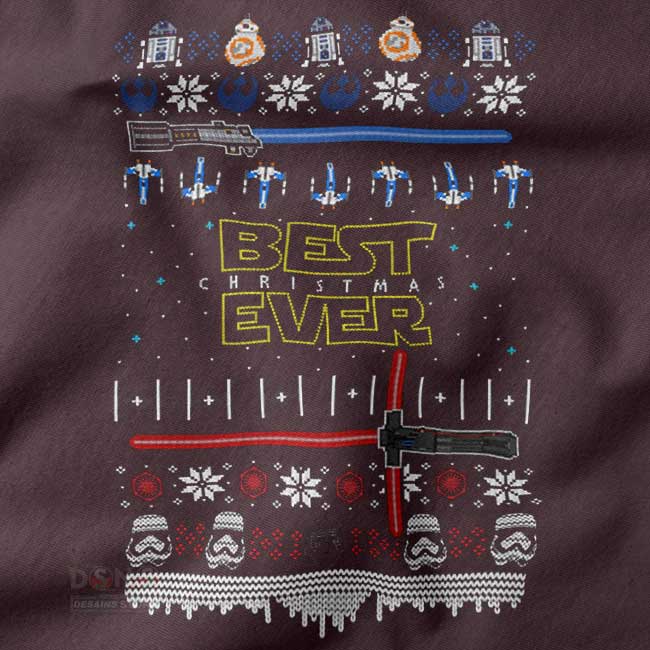 star wars ugly christmas holiday sweatshirt