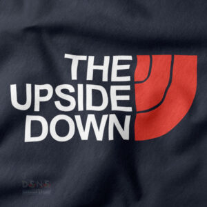 upside down graphic streetwear hoodie