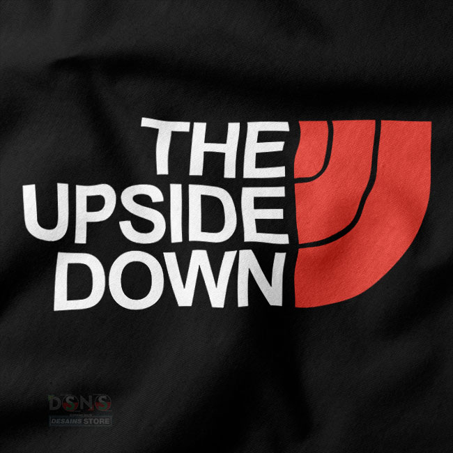 upside down pop culture graphic tee