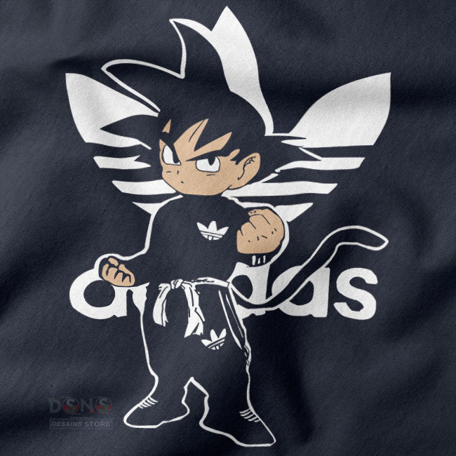 Anime power graphic tee sporty street aesthetic