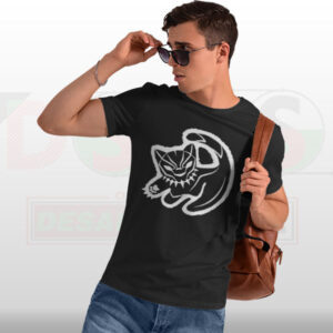 Black Panther Cat Graphic Tee – Wakanda Vibes Streetwear